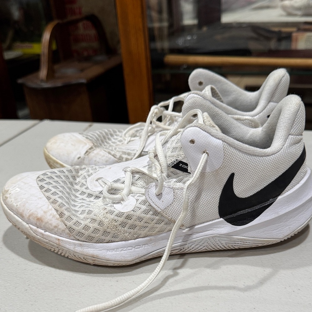 Nike White and Black Athletic Shoes